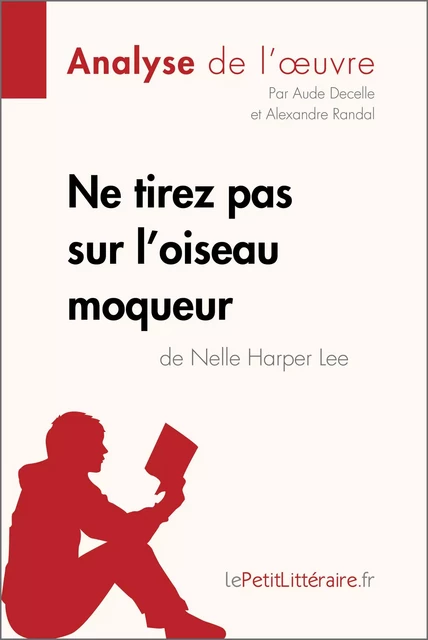 Ne tirez pas sur l'oiseau moqueur de Nelle Harper Lee (Analyse de l'oeuvre) -  lePetitLitteraire, Aude Decelle, Alexandre Randal - lePetitLitteraire.fr