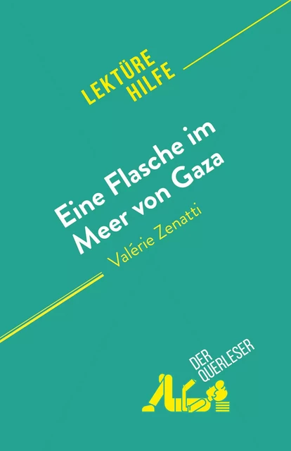 Eine Flasche im Meer von Gaza - Lucile Lhoste - derQuerleser.de