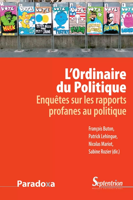 L’Ordinaire du Politique -  - Presses Universitaires du Septentrion