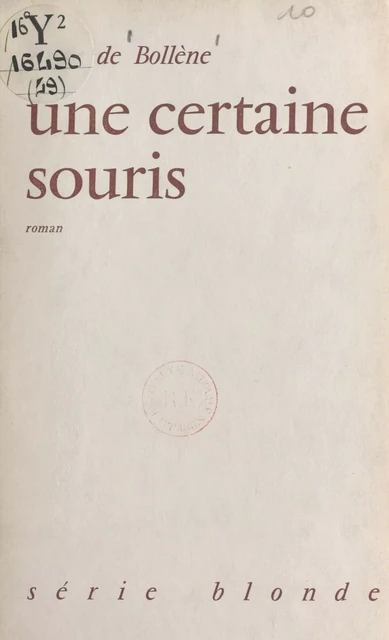 Une certaine souris - Anne de Bolène - FeniXX réédition numérique