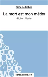 La mort est mon métier