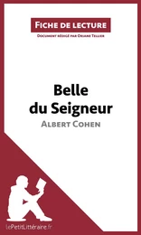 Belle du Seigneur d'Albert Cohen (Fiche de lecture)