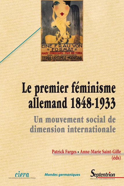 Le premier féminisme allemand (1848-1933) -  - Presses Universitaires du Septentrion