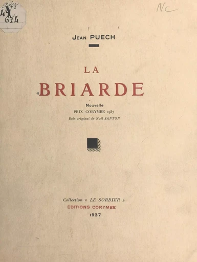 La Briarde - Jean Puech - FeniXX réédition numérique