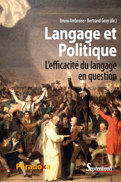 Langage et politique -  - Presses Universitaires du Septentrion