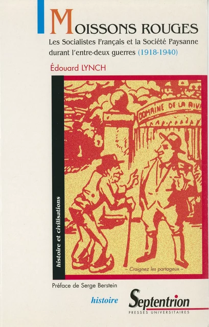 Moissons rouges - Édouard Lynch - Presses Universitaires du Septentrion