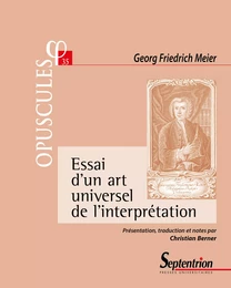 Essai d’un art universel de l’interprétation