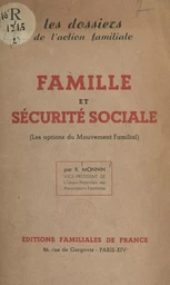 Famille et Sécurité sociale