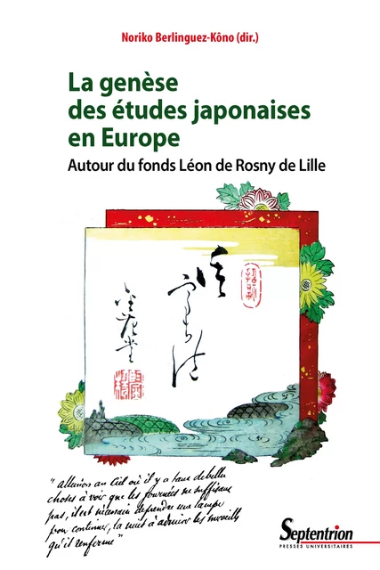 La genèse des études japonaises en Europe -  - Presses Universitaires du Septentrion