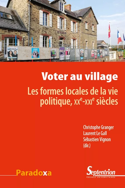 Voter au village -  - Presses Universitaires du Septentrion