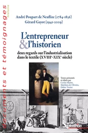 L’entrepreneur et l’historien