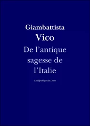 L'Antique Sagesse de l'Italie