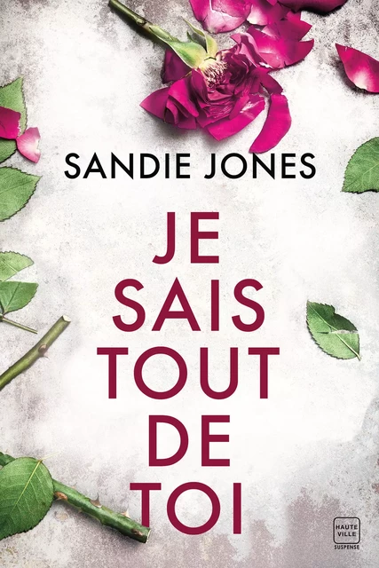 Je sais tout de toi - Sandie Jones - Hauteville