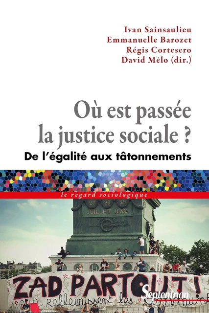 Où est passée la justice sociale ? -  - Presses Universitaires du Septentrion