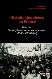 Histoire des élèves en France