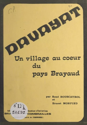 Davayat - René Bouscayrol, Ernest Monpied - FeniXX réédition numérique