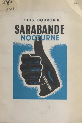 Sarabande nocturne - Louis Bourgain - FeniXX réédition numérique