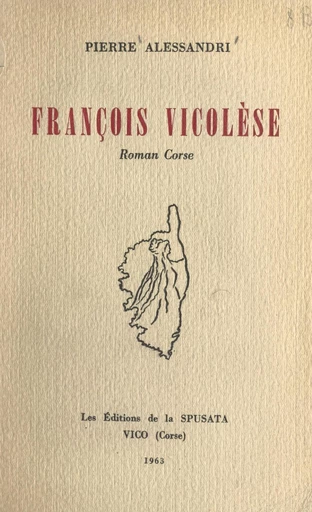 François Vicolèse - Pierre Alessandri - FeniXX réédition numérique