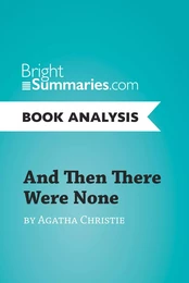 And Then There Were None by Agatha Christie (Book Analysis)