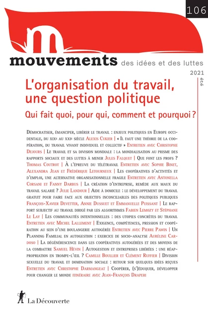 Mouvements -  Collectif - Revues La Découverte