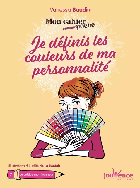 Mon cahier poche : Je définis les couleurs de ma personnalité - Vanessa Baudin - Éditions Jouvence