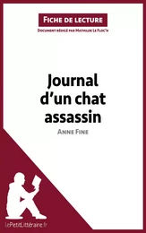 Journal d'un chat assassin de Anne Fine (Fiche de lecture)