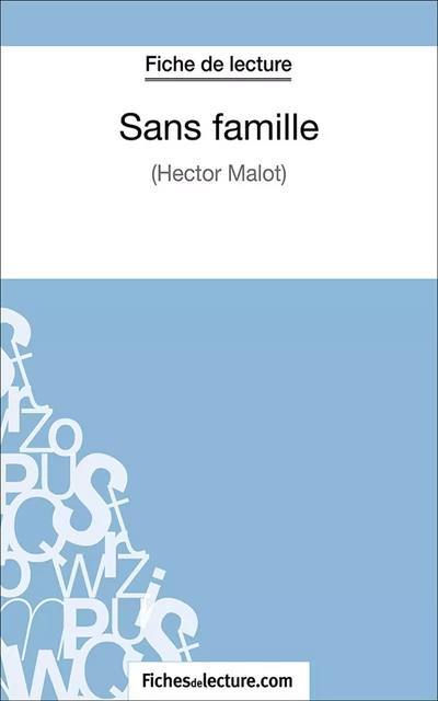 Sans famille - Vanessa Grosjean,  fichesdelecture.com - FichesDeLecture.com