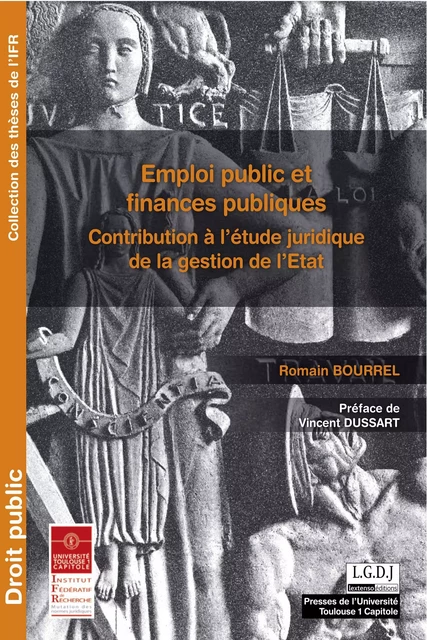 Emploi public et finances publiques - Romain Bourrel - Presses de l’Université Toulouse Capitole