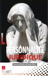 La personnalité juridique