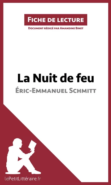 La Nuit de feu d'Éric-Emmanuel Schmitt (Fiche de lecture) -  lePetitLitteraire, Amandine Binet - lePetitLitteraire.fr