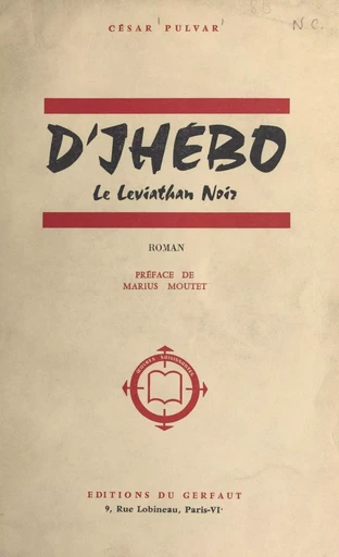 D'Jhébo - César Pulvar - FeniXX réédition numérique