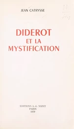 Diderot et la mystification