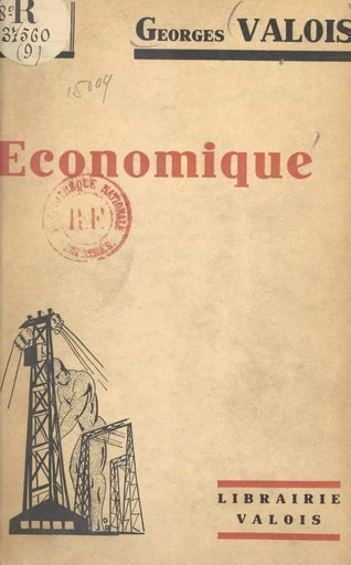 Économique - Georges Valois - FeniXX réédition numérique