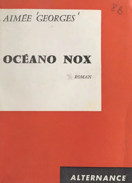 Océano Nox - Aimée Georges - FeniXX réédition numérique