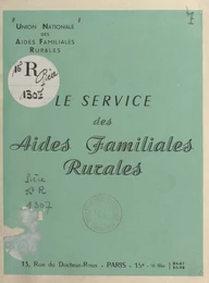 Le service des aides familiales rurales