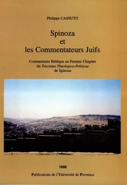 Spinoza et les Commentateurs Juifs