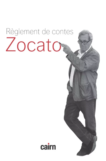 Règlement de contes -  Zocato - Éditions Cairn