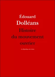 Histoire du mouvement ouvrier