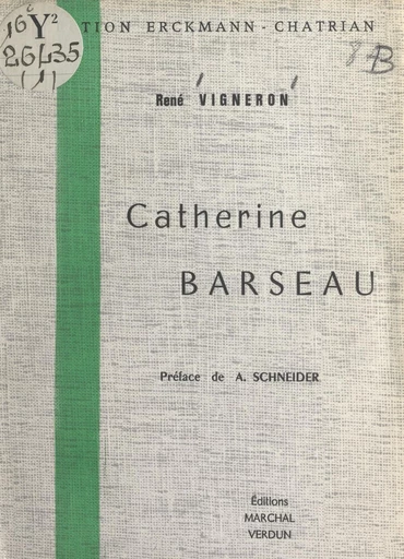 Catherine Barseau - René Vigneron - FeniXX réédition numérique