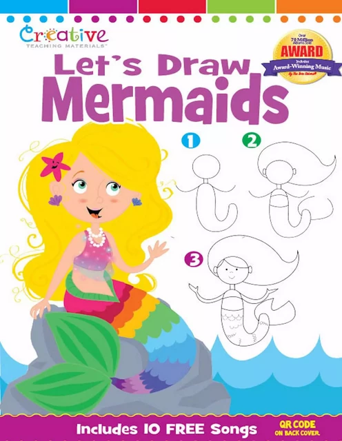 Let's Draw Mermaids - Kim Mitzo Thompson, Karen Mitzo Hilderbrand, Iesha Wright - Twin Sisters Digital Media