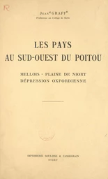 Les pays au Sud-Ouest du Poitou