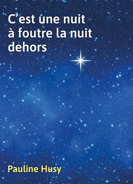 C'est une nuit  à foutre la nuit  dehors - Pauline Husy - Librinova