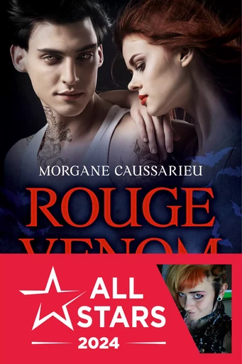 Rouge Venom - Morgane Caussarieu - Nouvelles Éditions Actu SF