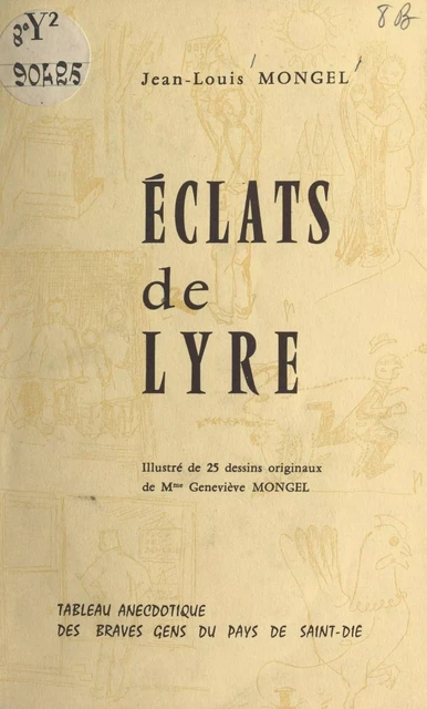 Éclats de lyre - Jean-Louis Mongel - FeniXX réédition numérique