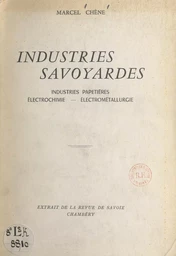 Industries savoyardes