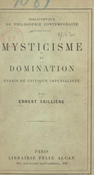 Mysticisme et domination