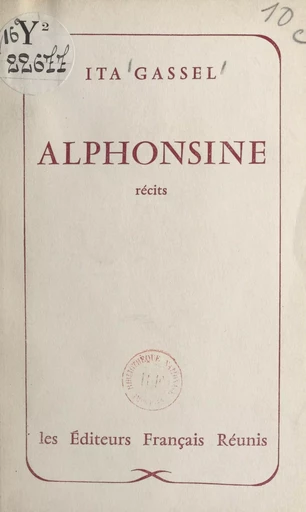 Alphonsine - Ita Gassel - FeniXX réédition numérique