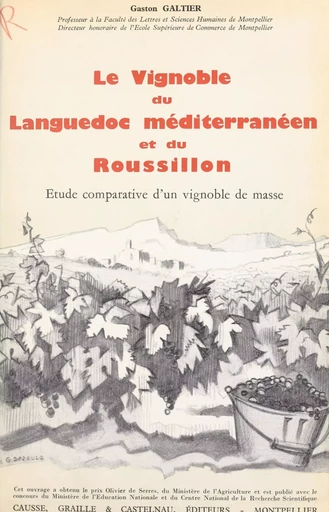 Le vignoble du Languedoc méditerranéen et du Roussillon (2) - Gaston Galtier - FeniXX réédition numérique