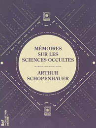 Mémoires sur les sciences occultes