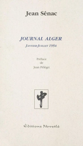 Journal Alger - Jean Sénac - FeniXX réédition numérique